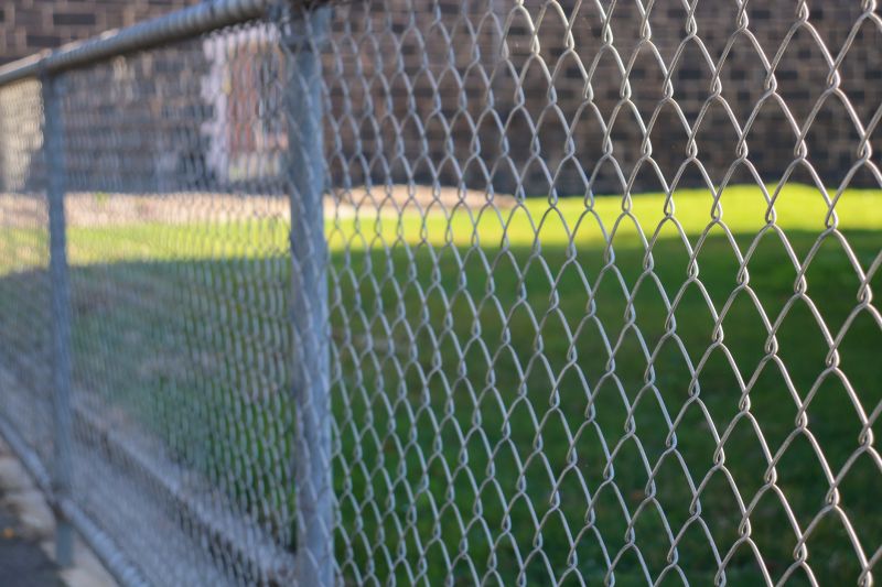 Chain-Link Security Fence